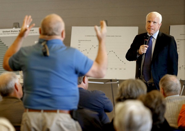 McCain Defends Immigration amnesty