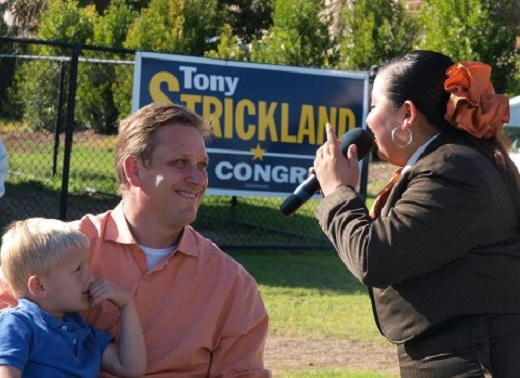 Congressional candidate Tony Strickland