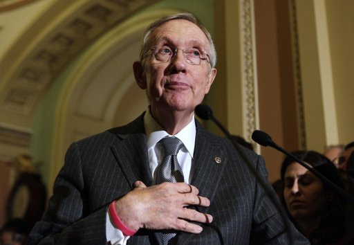 Harry Reid Harry Reid Threatens GOP with Nuclear Option On Senate Filibuster Rules
