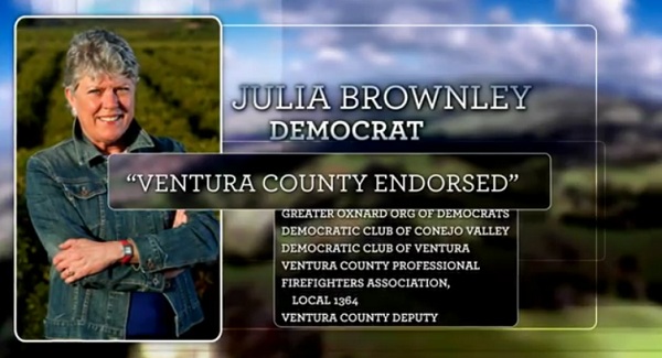 Julia Brownley Super PAC Ad CA 26: Democrat Super PAC Up With Ad for Julia Brownley